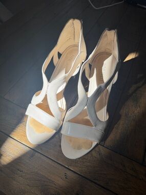 ✨ Nine West 3” Heel Sandals – Effortless Elegance, Like New ✨
